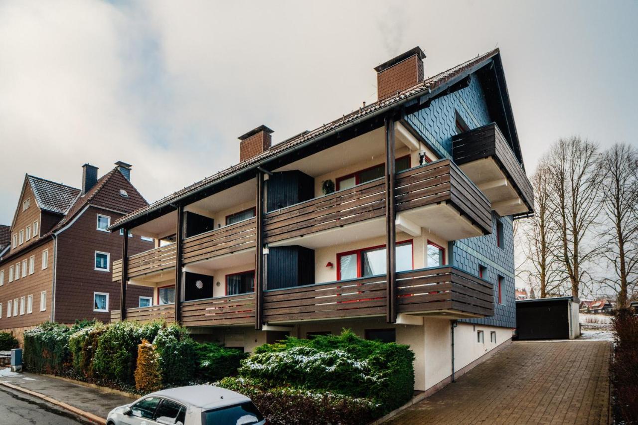 Wohnung An Der Skiwiese - Boxspring - Balkon - 2 Smart Tv - Carport Браунлаге Экстерьер фото